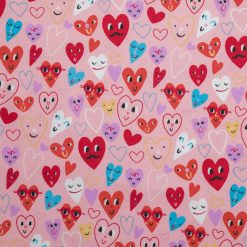 POP! Tossed Hearts Super Snuggle Flannel Fabric