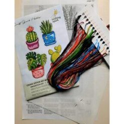 Crafting Spark 43ct Cactus Counted Cross Stitch Kit 108CS