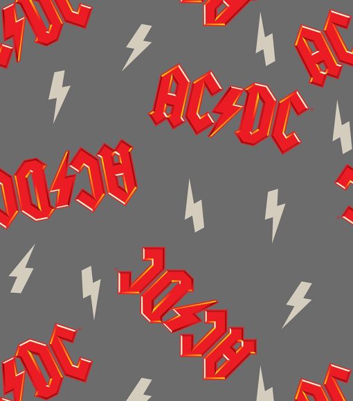ACDC Cotton Fabric Bolt Toss - Image 3