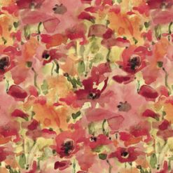 Susan Winget 108 Red Poppies Premium Wide Cotton Fabric