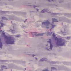 108 Wide Purple Watercolor Strokes Flannel Fabric