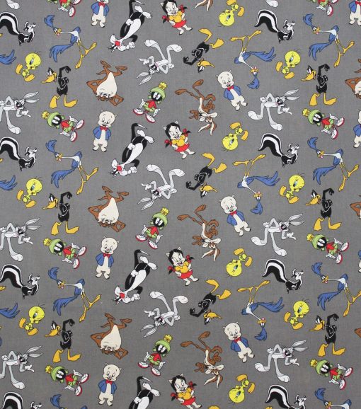 Looney Tunes Cotton Fabric Tossed Characters - Image 2