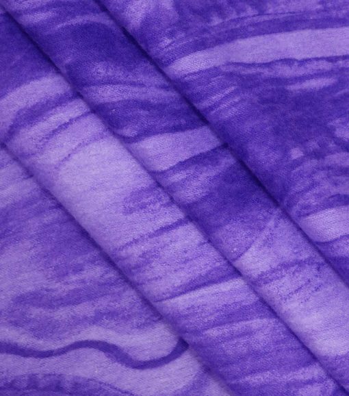 Purple Water Super Snuggle Flannel Fabric - Image 2