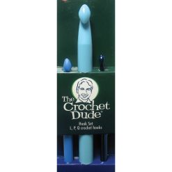 Boye Crochet Dude Plastic Hook Set-Sizes L, P,   Q