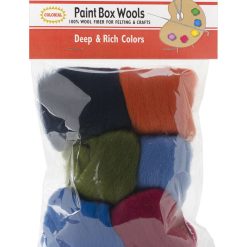 Colonial 6pk Deep   Rich Paint Box Wools