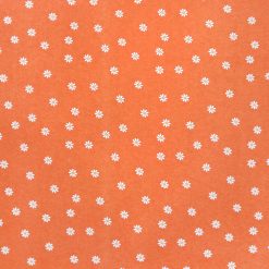 POP! Daisy On Peach Super Snuggle Flannel Fabric