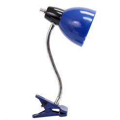 All The Rages Adjustable Clip Lamp Light, Blue