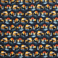 Sunset Wolves Super Snuggle Flannel Fabric