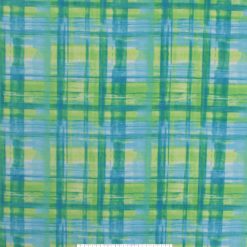 Watercolor Plaid Blender Anti-Pill Plush Fleece Fabric