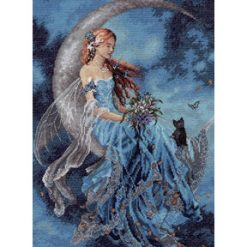 Dimensions 10 x 15 Wind Moon Fairy Counted Cross Stitch Kit