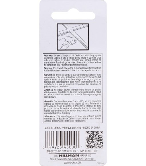 Ook 45pc Steel Glazier Points - Image 3