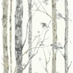 RoomMates Wallpaper Birch Trees
