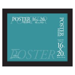 MCS 16 20 Black Gallery Wide Poster Frame