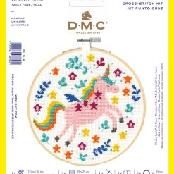 DMC 6 Unicorn Counted Cross Stitch Kit