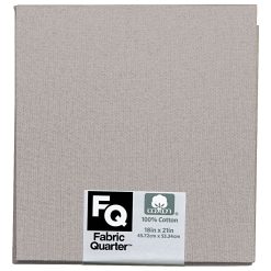 Light Gray 1 Piece Cotton Fabric Quarter