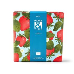 52 x 90 Summer Strawberries Tablecloth by Place   Time