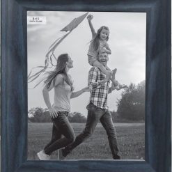 8 x 10 Navy Woodgrain Tabletop Picture Frame