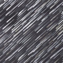 Shooting Stars on Black Quilt Foil Cotton Fabric by Keepsake Calico