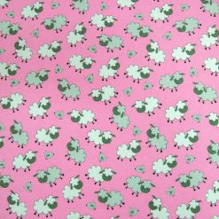 Pink Sheep Super Snuggle Flannel Fabric