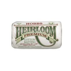 Hobbs Heirloom Unbleached 80   20 Cotton Blend Batting 120  x 120