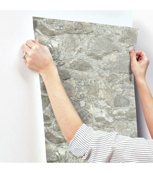 RoomMates Wallpaper Weathered Stone - Image 10