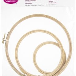 Frank A. Edmunds 3pk Embroidery Hoops