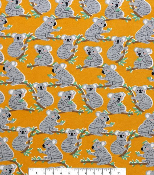 Kind Koala Super Snuggle Flannel Fabric - Image 2