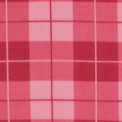 Red Box Plaid Blizzard Prints Fleece Fabric