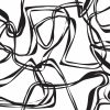 RoomMates Ribbon Trail Peel   Stick Wallpaper