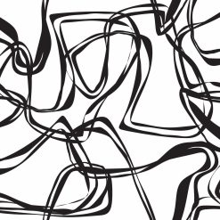 RoomMates Ribbon Trail Peel   Stick Wallpaper