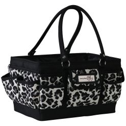 Everything Mary 24 Black   White Cheetah Deluxe Store   Tote