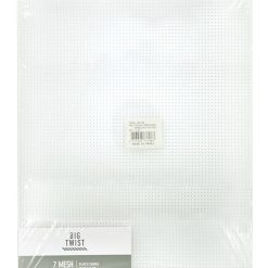 12 Sheet Mesh Plastic 7 Mesh Embroidery Canvas by Big Twist