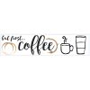 RoomMates Wall Decals But First Coffee
