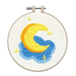 Design Works 6 Moon   Stars Punch Needle Kit