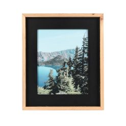 12 x 14 Matted to 8 x 10 Summit Black Portrait Frame by Hudson 43