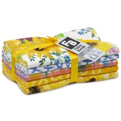18 x 21 Sunflower Day Cotton Fabric Quarters 5ct by Keepsake Calico