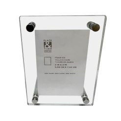 2 x 3 Transparent Tabletop Picture Frame by Place   Time