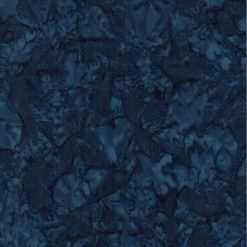 Premium Batik Cotton Fabric Navy Tonal