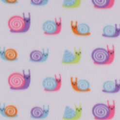 Little Snails Blizzard Fleece Fabric