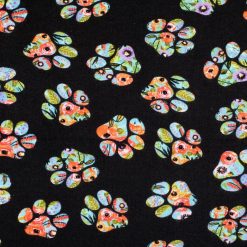 Floral Paws Super Snuggle Flannel Fabric