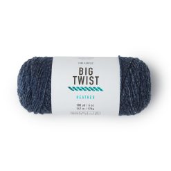 Heather 380yds Worsted Acrylic Yarn by Big Twist