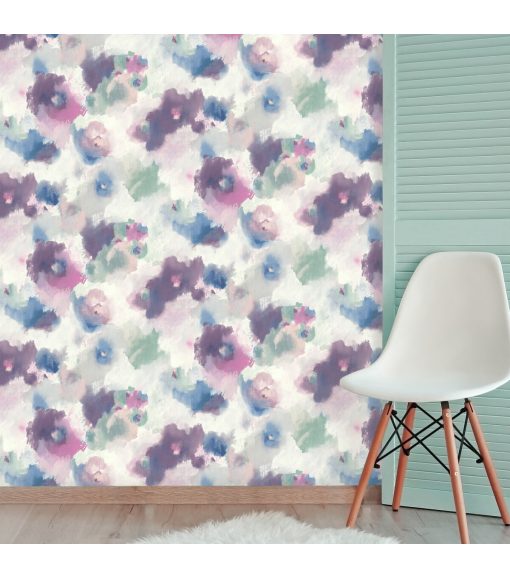 RoomMates Wallpaper Impressionist Floral - Image 4