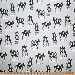 Multi Cows Super Snuggle Flannel Fabric