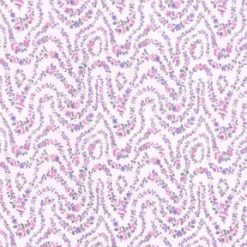 Fabric Traditions Pink Floral Waves Premium Cotton Fabric