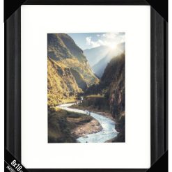 8 x 10 Matted to 5 x 7 Rounded Corner Wall Frame