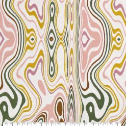 Squiggle Super Snuggle Flannel Fabric
