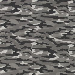 Gray Camouflage Super Snuggle Flannel Fabric