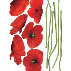 RoomMates Wall Decals Poppies at Play