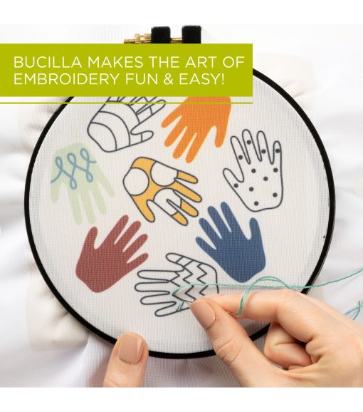Bucilla 6 Creative Hands Embroidery Kit - Image 4