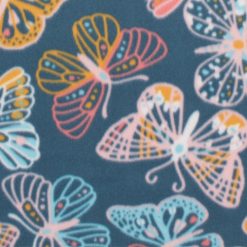 Pastel Butterflies Blizzard Fleece Fabric